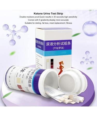 25 Ketone Urine Test Strips for Accurate & High Sensitivity Urinalysis - Monitor Ketosis Dieting, Fat Loss & Fitness - Buy Online on GoSupps.com