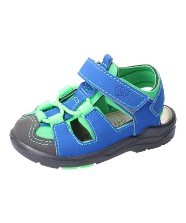 Ricosta Gery M 61 Boys' Sandals 3.5 UK Child Blue Azure Neon Green