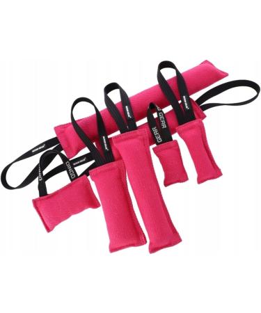 Dingo Gear Cotton-Nylon Bite Sausage for Dog Training - 15x8 cm Piccolo Pink S00696 - Premium Durable Chew Toy for Dogs - Buy Online on GoSupps.com