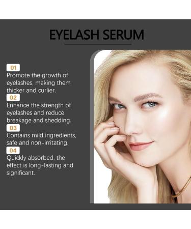 Puwaiio Lash Enhancer Thicker Lash Liquid Conditioner for Thicker Longer Natural Eyelashes Strengthening Beauty Routine - Buy Online on GoSupps.com