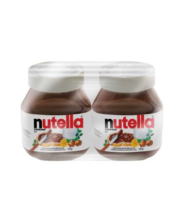 NUTELLA Hazelnut Spread with Cocoa for Breakfast 725g Jar 2 Pack 6 Count 9.7 Kilogram