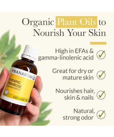 Pranarom - Evening Primrose Virgin Plant Oil - 2oz - Buy Online on GoSupps.com
