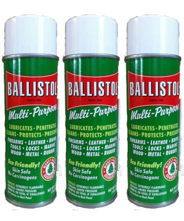 Green Hills Ballistol Multi-Purpose Lubricant - MIS Kit #3 - (3) Cans of 6 oz Aerosol Kit
