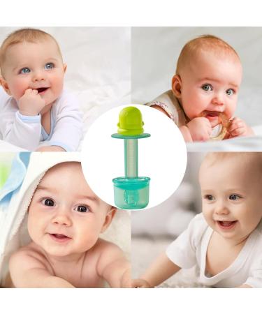 Baby Syringe Feeder - Baby Medicine Syringe Pacifier for Oral Feeding Baby Dropper Medicine Feeder Anti-Choking Baby Feeder Dispenser Syringe for Breastfeeding Maijia Green - Buy Online on GoSupps.com