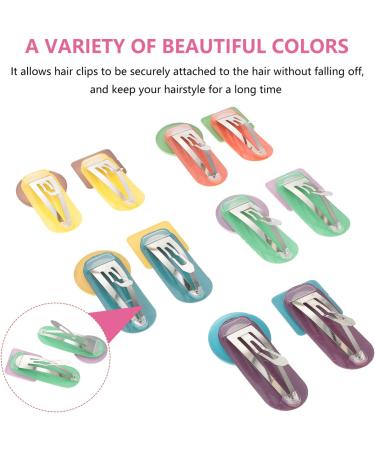 LALAFINA 5 Pairs Geometric Hairpin Girl Hairpins Rhinestone Trim Kids Hair Clip Girl Hair Clips Hair Decorations Barrettes for Girls Metal Hair Clips Decorate Iron Child Korean - Buy Online on GoSupps.com