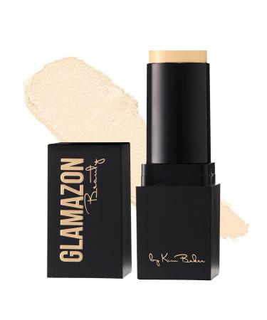 Glamazon Second to None Foundation Stick Porcelain Doll Light-to-Full Coverage Weightless Makeup With a Glowy Natural Finish