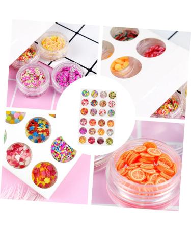 FRCOLOR 48 Boxes Fruit Slice Diy Manicure Scrapbooking Fruit Slices Pendant Charm Beads Fruit Slice Embellishments Fruit Nail Art Slices Nail Slices Space Beads 3d Cell Phone Party Table - Buy Online on GoSupps.com