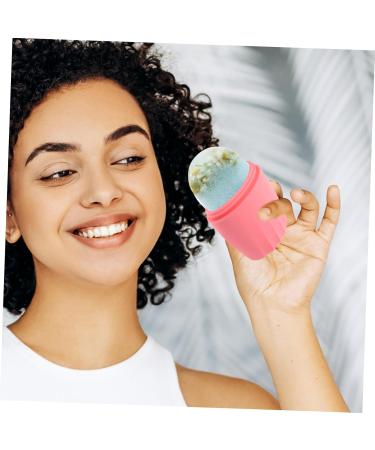 MAGICLULU Ice Roller to Shrink Pores and Facial Tools Ice Roller Face Ice Rollers Ice Roller for Eyes Facial Ice Roller Skin Care Roller Face Ice Roller Skin Care Ice Globes Eye Roller 11.4x6.5cm Pink - Buy Online on GoSupps.com