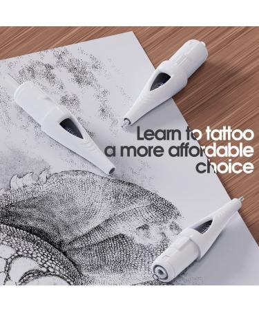 Dragonhawk Practice Tattoo Cartridges Needles for Dotwork Drawing - Black Refill - Buy Online on GoSupps.com