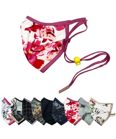 FaceItWithStyle Washable Breathable Hand-Crafted Designer Face Masks I Believe in Pink Face Mask