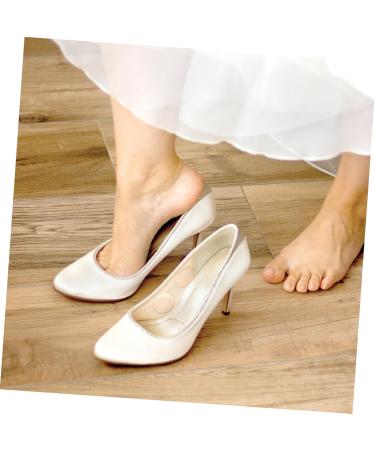 FOMIYES 12 Pairs Clear Heel Stickers for Women - Non-Slip Foot Pads for Stripper & Block Heels | Comfortable & Discreet Heel Wear Solutions - Buy Online on GoSupps.com