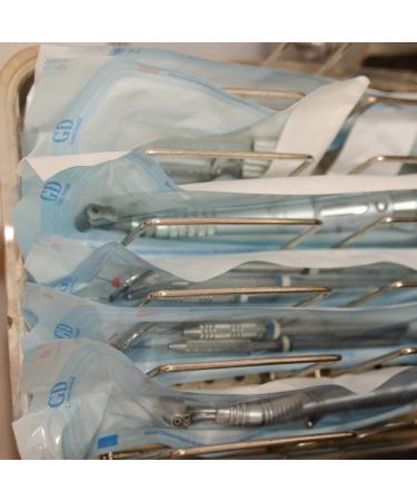 Genco Dental Self Seal Sterilization Pouches - 200 Autoclave Bags for Dentist Tools (1 3.5 x 10) - Buy Online on GoSupps.com