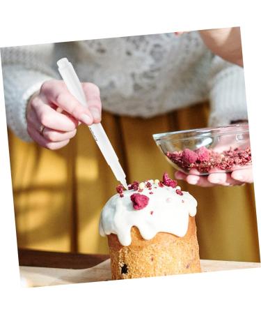 MAGICLULU 1set Biscuits Baking Coloring Pens Edible Marking Pen White Food Coloring Markers Plastic 4pcs - Buy Online on GoSupps.com