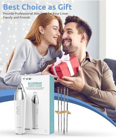 Blackhead Vacuum Remover | Rechargeable Electric Pore Cleaner Kit with 5 Suction Probes - Buy Online on GoSupps.com