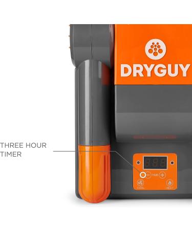 Unisex Force Dry Sport-Digital Shoe Dryer | Gray Orange | Universal Fit - Buy Online on GoSupps.com