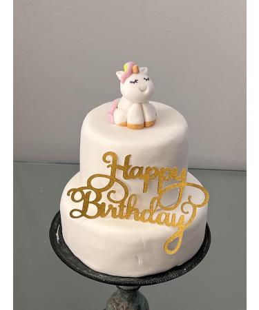 SugArt Unicorn Edible Cake Toppers | Handmade Animal Cake Decorations for Birthdays Easter Decorations or Baby Showers | Perfect on Fondant Butter Cream & Icing Sugar Cakes | Contains Food Colors - Buy Online on GoSupps.com