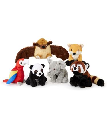 Zappi Co 100% Recycled Parrot Plush Toy (13-15cm) - Soft Cuddly Toy for Newborns, Realistic Design - TikTok Featured - Buy Online on GoSupps.com
