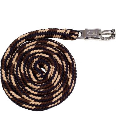 Buy RL24 Lead Rope with Snap Hook - BASICLINE in Dark Blue Brown & Beige - Ideal for International Shipping - Buy Online on GoSupps.com