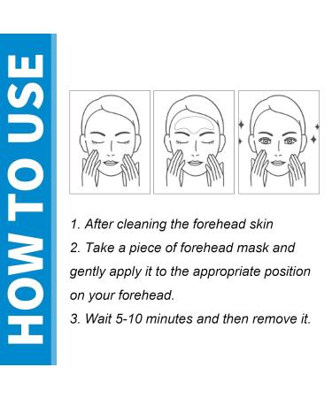 Forehead Wrinkle Patches with Aloe & Collagen - 10 Pcs Anti-Wrinkle Treatment for Smooth Fine Lines & Wrinkles Care - International Shipping Available - Buy Online on GoSupps.com