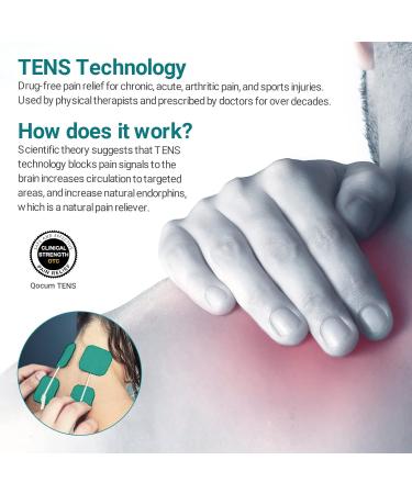 TENS Unit Muscle Stimulator - Dual Channel Pain Relief Therapy | 24 Modes 16 Pads - Ideal for Chronic & Acute Pain - Buy Online on GoSupps.com