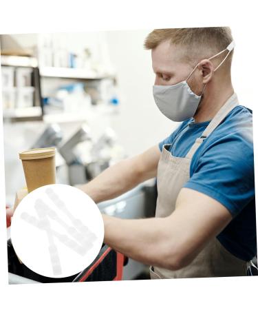 MARMERDO 10 Pcs Adjustable Mask Hook Earrings | Silica Gel Ear Expanders - White - Buy Online on GoSupps.com