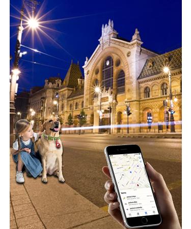 KWQ 2021 Airtag Leather Case with Key Chain | Anti-Scratch GPS Protective Cover for Backpack, Clothing Bag | Black - Buy Online on GoSupps.com