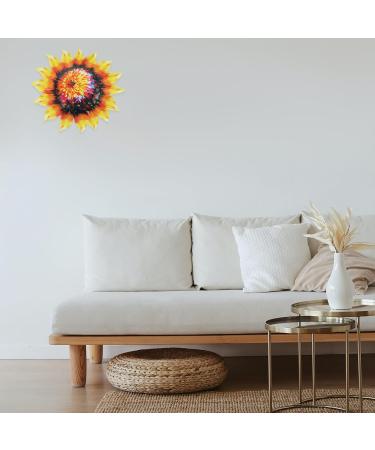 Zerodeko Sunflower Wall Decoration Hanging Wall Art Home Decor Flower Wall Art Wall Decorations Kitchen Decorations Wall Flower Decor Hanging Decor 3d Decorative Wall Outdoor Iron - Buy Online on GoSupps.com