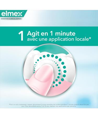  ELMEX ELMEX - Sensitive Instant Care Toothpaste with Fluoride long-lasting protection for sensitive teeth works in just 1 minute clinically proven 75 ml tube - Buy Online on GoSupps.com