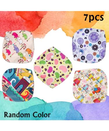 7 STK Washable Menstrual Pads - Portable Fabric Women's Hygiene Solution for Moms - Buy Online on GoSupps.com