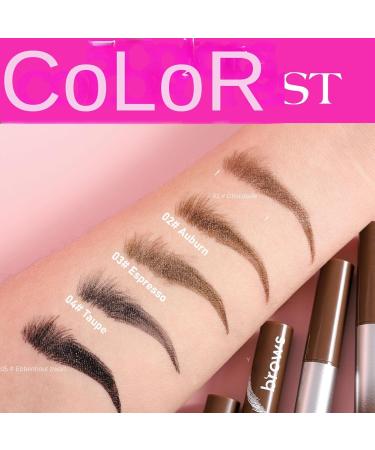 zwxqe Liquid Microblading Eyebrow Pen Liquid Eyebrow Pencil Waterproof Eyebrow Pen LongLasting Brow Pencil Precise Liquid Brow Pen Natural Eyebrow Color Pen SmudgeProof Eyebrow Pencil 02 - Buy Online on GoSupps.com