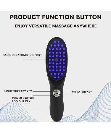 Buy Original Therabrush - 2-in-1 Electric Scalp Massage Brush & Applier | 3 Vibration Modes | Red & Blue Light Scalp Care Device | International Shipping Available - Buy Online on GoSupps.com