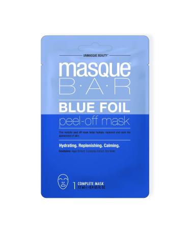 masque BAR Blue Foil Peel Off Mask 6 Count(Pack of 1)
