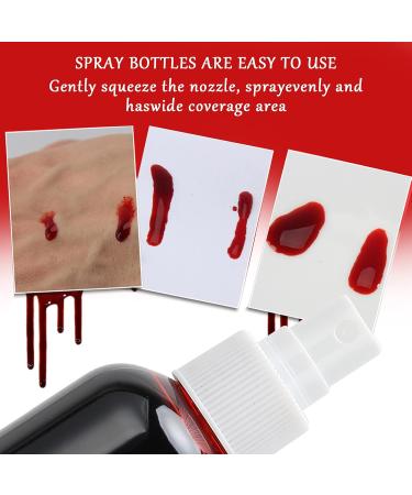 Buy Halloween Makeup Blood 200ml | Perfect for Haunted House Horror Scenes - International Shipping Available - Buy Online on GoSupps.com