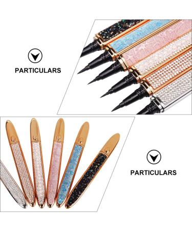 IMIKEYA Stylo Eye-Liner Autocollant Waterproof 2 Pcs Pointe Ultra-Fine Couleur Rose Dor Maquillage Yeux Longue Tenue Anti-Bavures S chage Rapide pour Maquillage Quotidien et Soir e - Buy Online on GoSupps.com