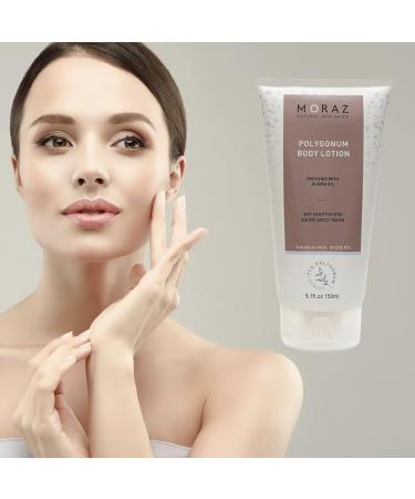 Moraz Natural Body Lotion for Dry Skin with Polygonum and Jojoba Oil Lotion Skin Moisturizer for Women and Men Long Lasting Skin Hydration 5.1 fl.oz 5.1 Fl Oz (Pack of 1) - Buy Online on GoSupps.com
