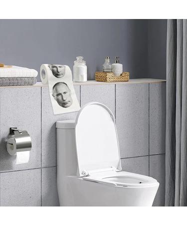 2pcs Toilet Paper Funny Toilet Paper Laugh Out Loud Joke with Image Printed On Every Sheet Hilarious White Elephant Idea - Buy Online on GoSupps.com