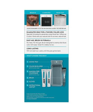 Just For Men Mustache & Beard Color Gel Blond M-10/15 - Pack of 2 - Buy Online on GoSupps.com