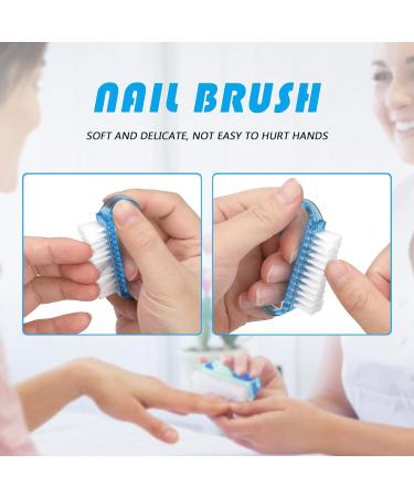 G2PLUS Small Handle Nail Brushes - 4 Pack Plastic Fingernail Cleaning Brushes - Buy Online on GoSupps.com