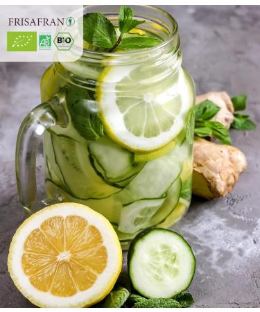  FRISAFRAN FRISAFRAN | Organic Pyramid Alkaline Wellness Infusion 60 Units | 120g | Alkaline Tea | Healthy Infusion | Antioxidants | Digestive | Mineralized | Health & Wellness | Alkaline Herbal Tea | Herbal Tea - Buy Online on GoSupps.com