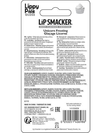 Lip Smacker Lippy Pals Unicorn Flavoured Lip Gloss for Kids Inspired by Animals Safe-to-Use and Color Free Unicorn Frosting Flavour - Buy Online on GoSupps.com