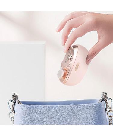 Electric Nail Clipper Cutter and File 2 in 1 Design Automatic Nail Clipper with LED Light and Nail Scraps Storage Rechargeable Nail Trimmer for Elderly//Baby - Buy Online on GoSupps.com