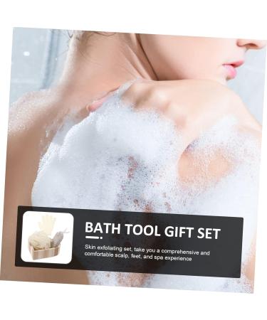 1 Set Bath Set Wood Large Bath Wipe - Buy Online on GoSupps.com