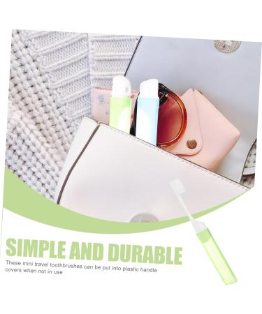 Buy Sosoport 10 Pack Portable Toothbrushes - Travel Size with Lid for Hotel & Home - Ideal for Pregnant Women & Moms - Buy Online on GoSupps.com
