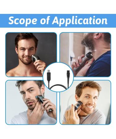 15V USB Charger for Philips Shaver | Replacement Power Cord for Norelco HQ8505 Series | Compatible with One Blade and Beard Trimmer - Buy Online on GoSupps.com