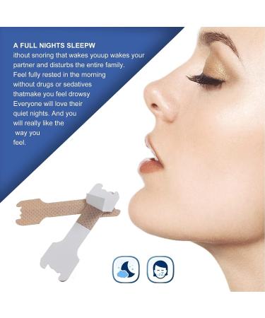 Snore-Reducing Nasal Strips for Easy Breathing and Better Sleep - Buy Online on GoSupps.com