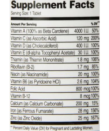 21st Century Prenatal Tablets 60 Count - Pack of 2 | Essential Pregnancy Supplement - Buy Online on GoSupps.com