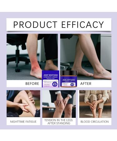 Cr me de soulagement des articulations - 60 g de pommade hydratante pour jambes genoux coudes pieds paules inconfort musculaire soutien du confort articulaire formule absorption rapide - Buy Online on GoSupps.com