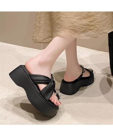 Women Bunion Corrector Sandals - Rhinestone Clip Toe Ring Orthotic Platform for Plantar Fasciitis Comfortable Split-Toe Size 7 Beige - Buy Online on GoSupps.com