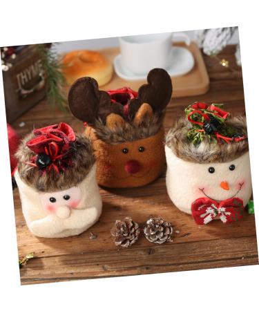 Abaodam 6pcs Bags Bulk Christmas Bag Assortment Christmas Candy Bag Apple Bag Child Elk Party Bag - Buy Online on GoSupps.com