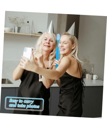 Giant Toothbrush Toy - Oversized Sky-Blue Prop for Halloween Party Decor | 39.50X5.10X3.80CM - Buy Online on GoSupps.com